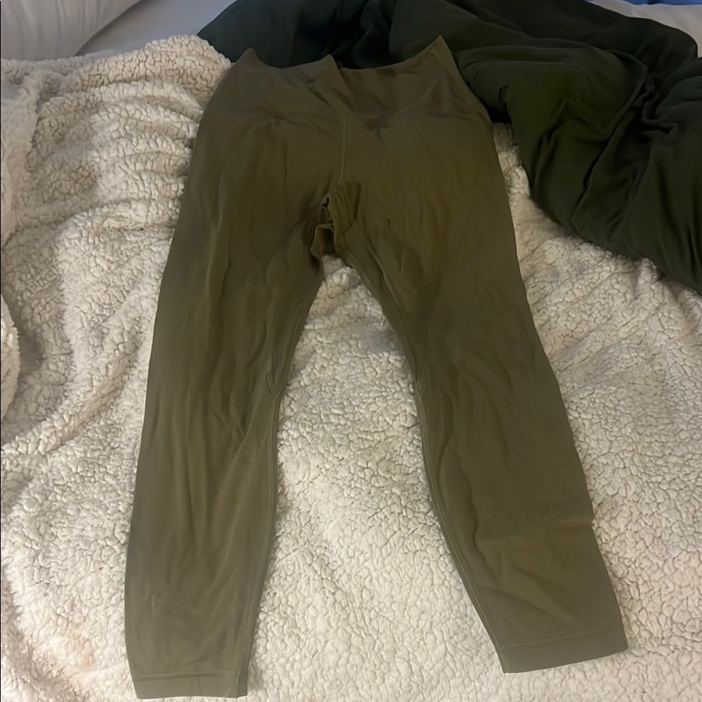 Lululemon Athletica Olive Leggings
